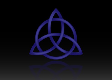 450x321 Triquetra Logo, Trinity Knot, Wiccan Symbol For Protection