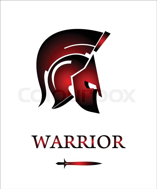 668x800 Sparta Warrior Head Trojan Helmet Stock Vector Colourbox