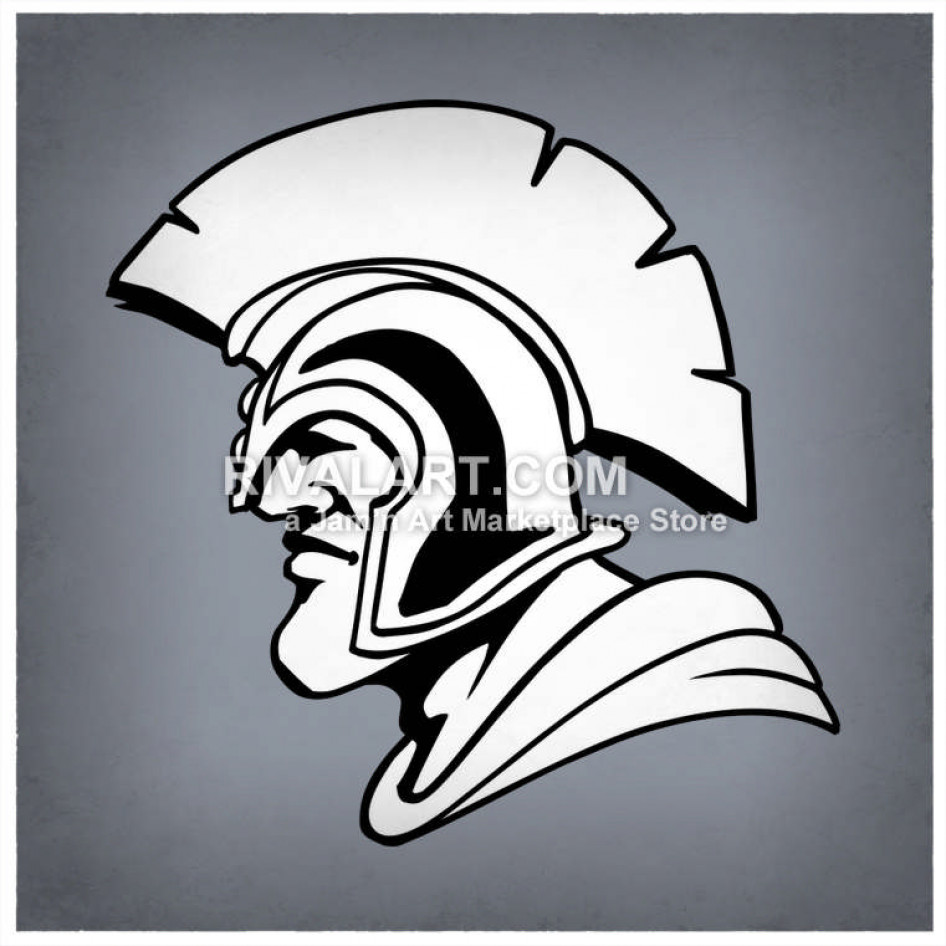 946x946 Trojan Head Side View