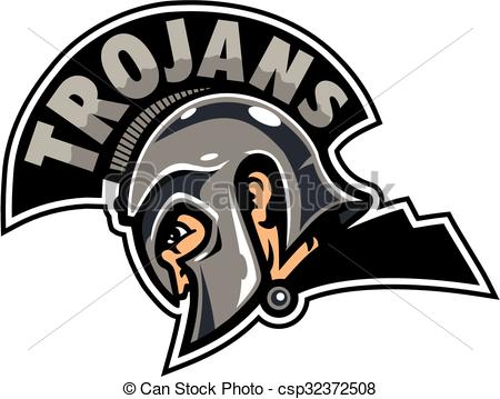 450x359 Trojan Mascot Clipart