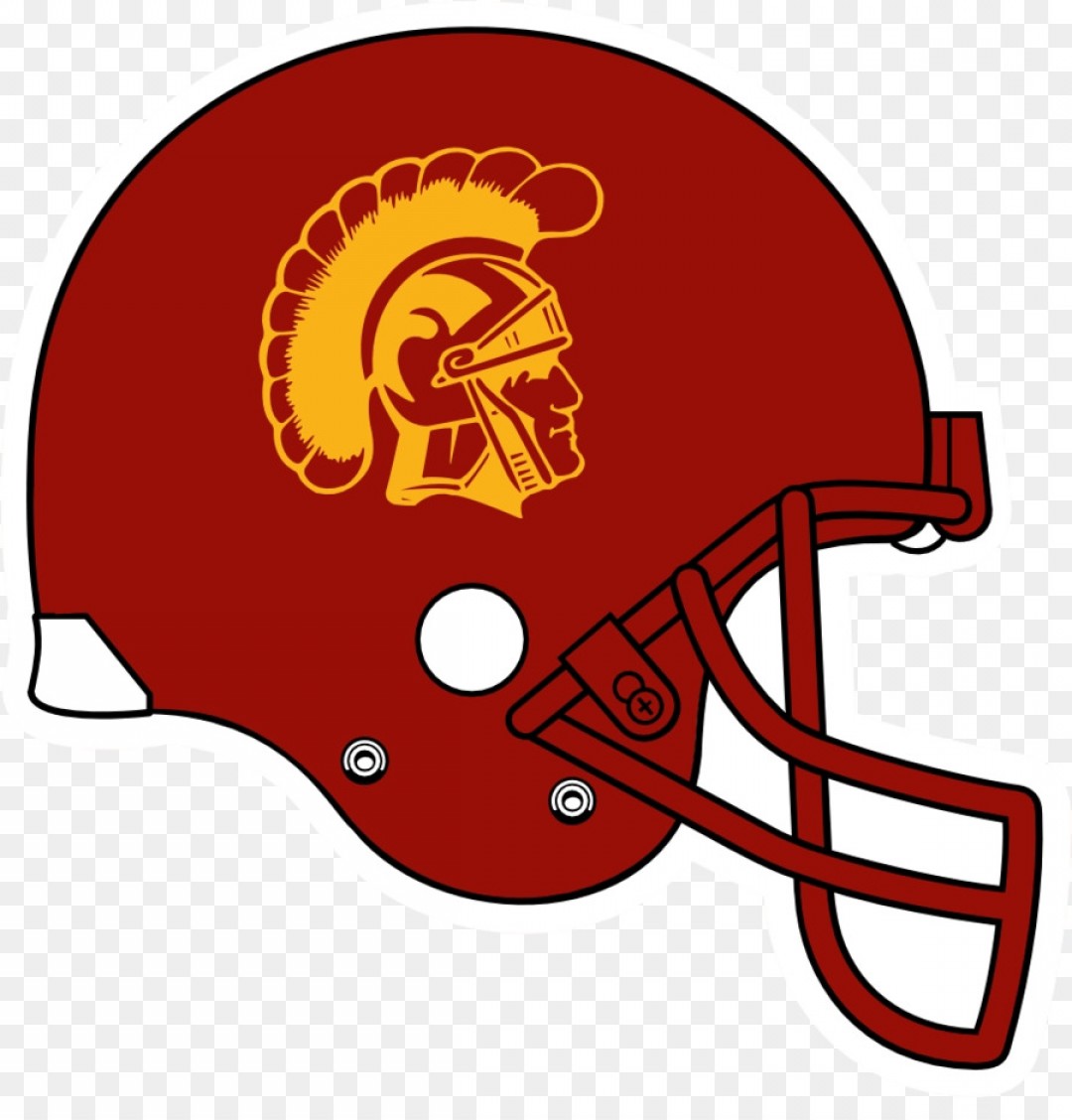 1080x1128 Png American Football Helmets Usc Trojans Football New Createmepink