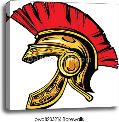 Trojan Helmet Vector at Vectorified.com | Collection of Trojan Helmet ...