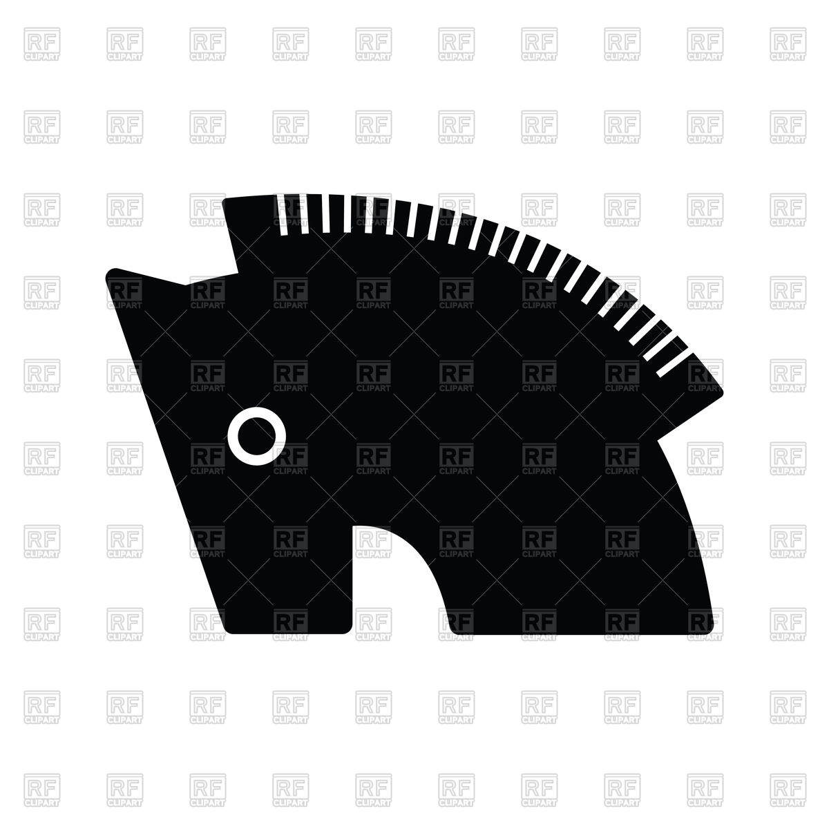 1200x1200 Trojan Horse Symbol Icon Black Vector Image Of Signs, Symbols