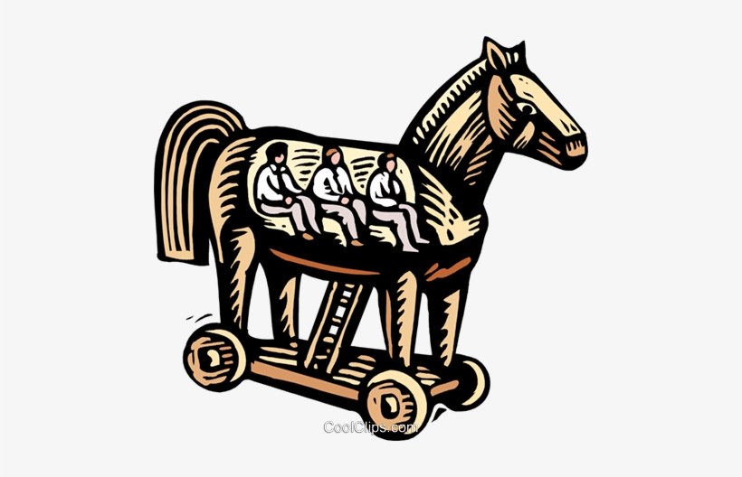 820x528 Download Free Png Business Woodcut Trojan Horse Royalty Free