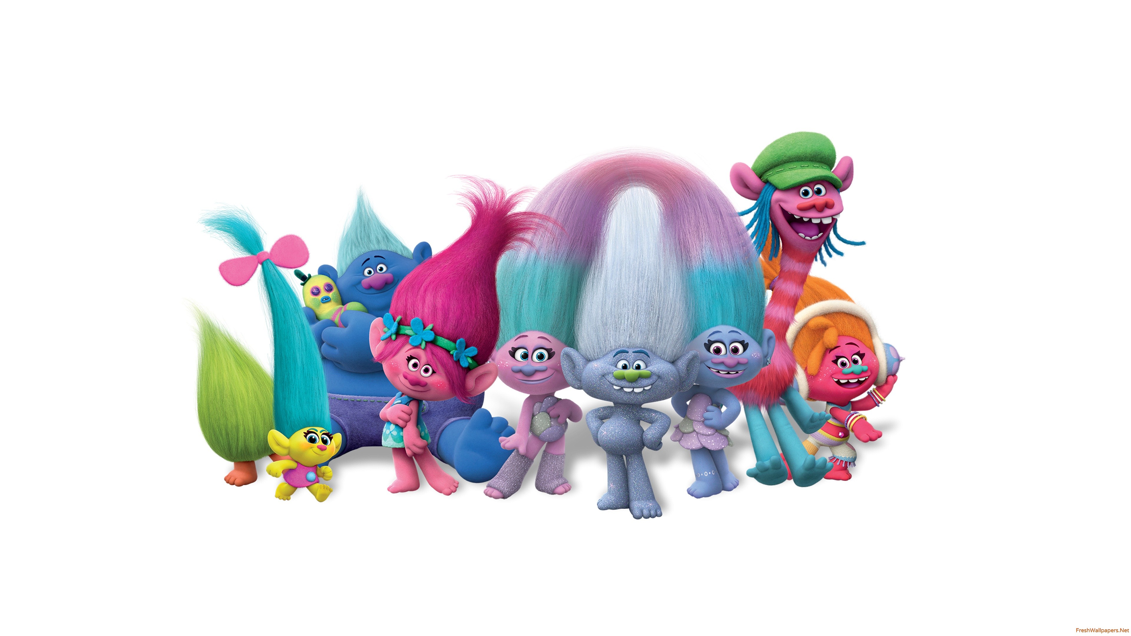 3840x2160 Trolls Animation Movie Wallpapers Freshwallpapers
