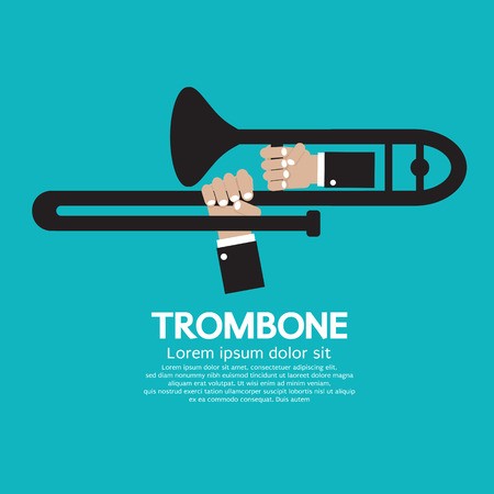 450x450 Trombone Vector Illustration Royalty Free Vector Graphics