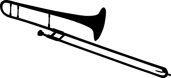 600x276 Trombone Vector Free Vector Download