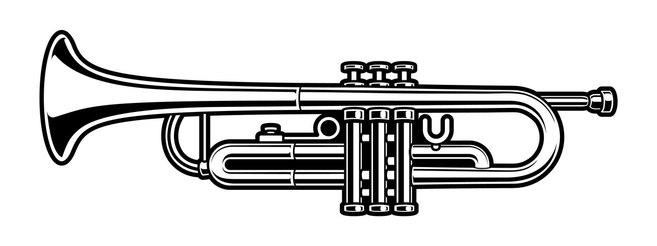 En Blanco Y Negro De Trompeta 1307x490 En Blanco Y Negro De Trompeta