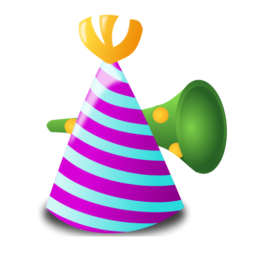 Sombrero Y Trompeta Vector De La Imagen Vectores De 500x500 Sombrero Y Trompeta Vector De La Imagen Vectores De
