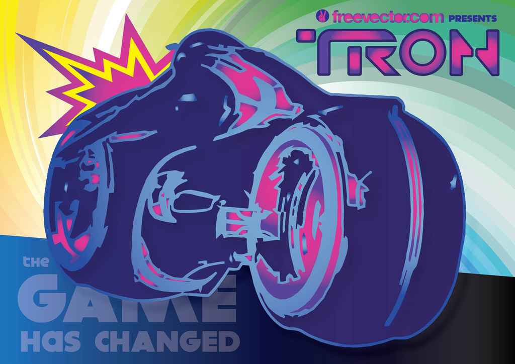 Tron Vector Art Graphics 1024x724 Tron Vector Art Graphics