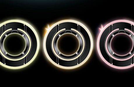 460x300 Vector Tron Light Disk