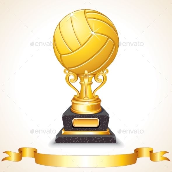 590x590 Volleyball Trophy Cup