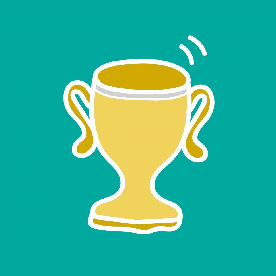 970x970 Get Free Stock Photos Of Trophy Cup Vector Icon Online Download