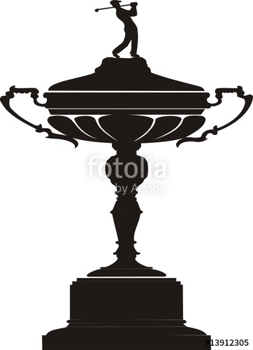 362x500 Golf Trophy Silhouette Stock Image And Royalty Free Vector