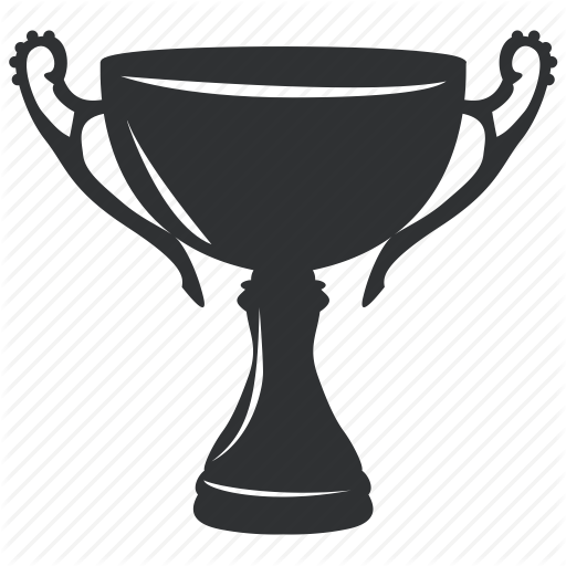 512x512 Trophy Silhouette Vector Images