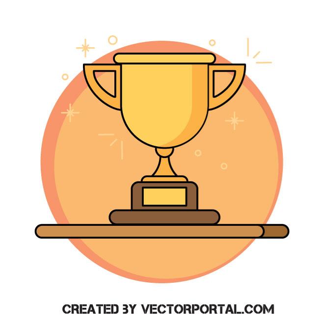 660x660 Trophy Vector Clip Art