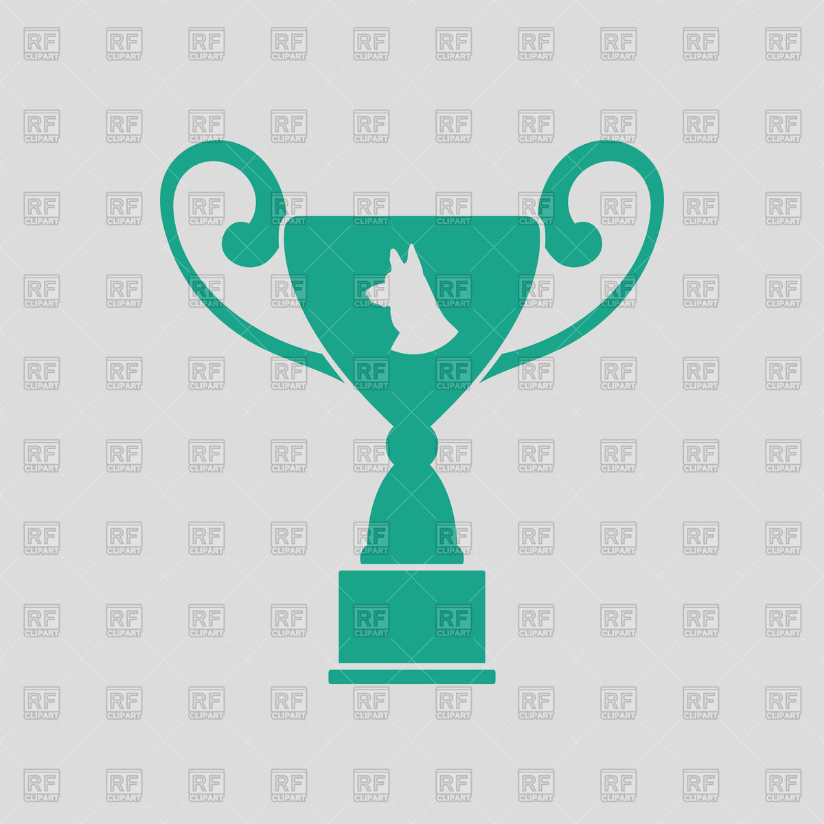1200x1200 Dog Prize Cup Icon