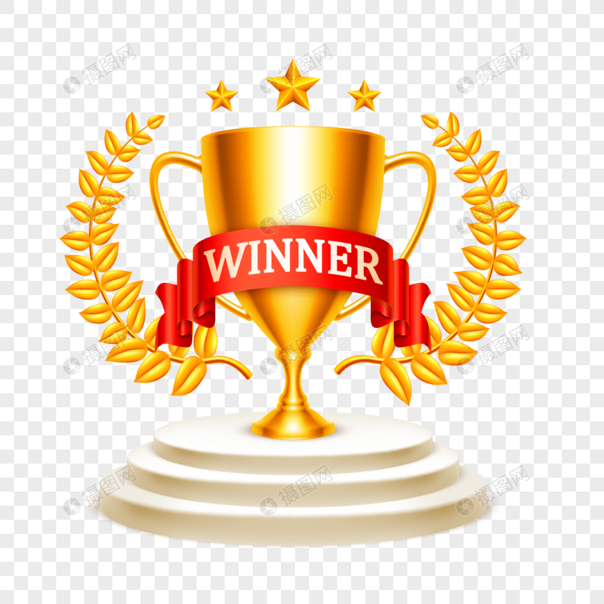 860x860 Gold Trophy Vector Material Png Image Picture Free Download