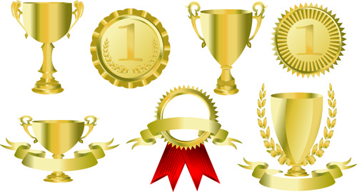 500x269 Trophy Vector Free Vector Download