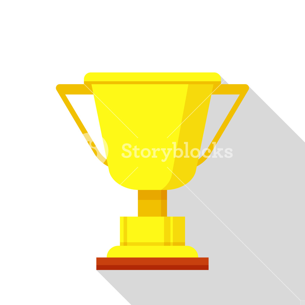 Golden Trophy Icon Flat Illustration Of Golden Trophy Vector Icon 1000x1000 Golden Trophy Icon Flat Illustration Of Golden Trophy Vector Icon