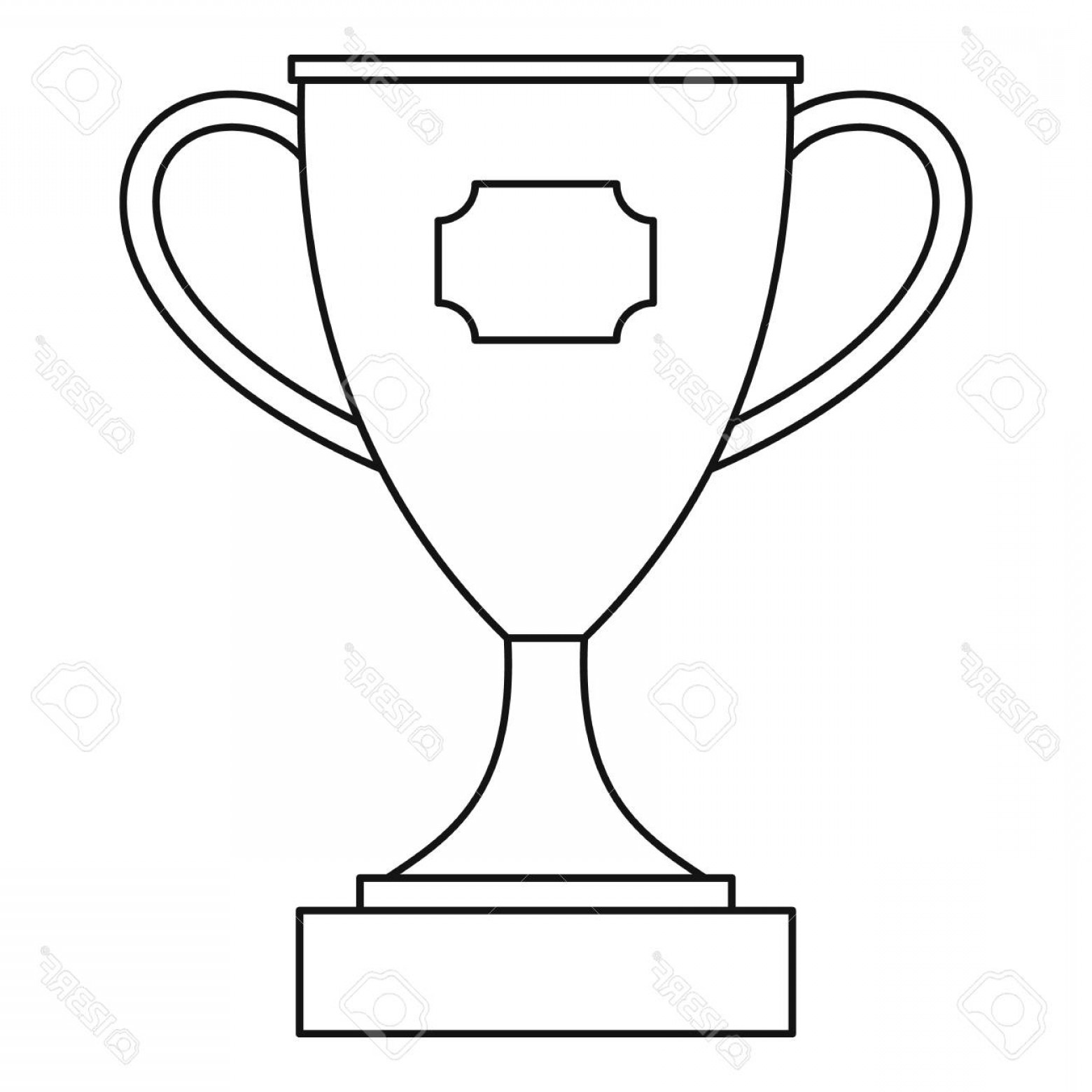 Photostock Vector Trophy Cup Award Icon Outline Illustration 1560x1560 Photostock Vector Trophy Cup Award Icon Outline Illustration