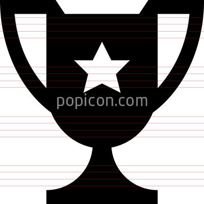 Championship Trophy Vector Icon 400x400 Championship Trophy Vector Icon