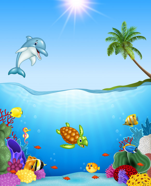 626x769 Cartoon Tropical Fish Vector Premium Download