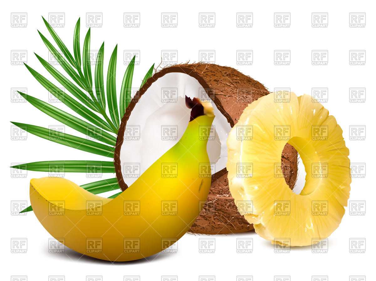 1200x897 Tropical Fruits Vector Image Of Food And Beverages Ivelly