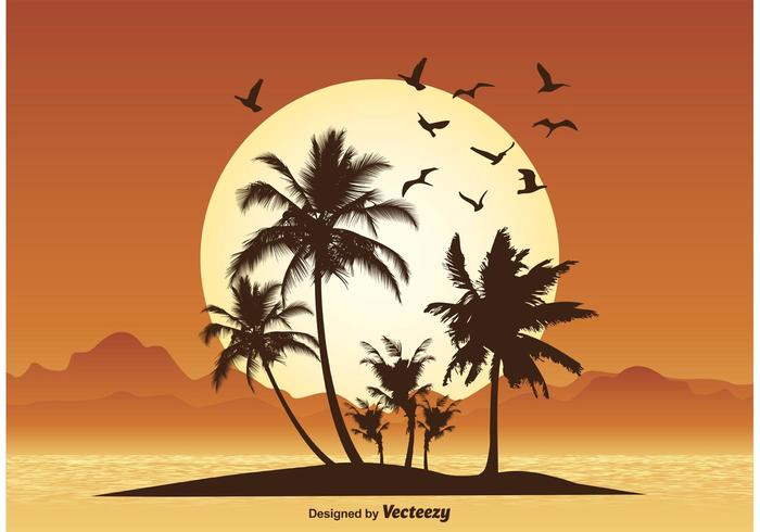 700x490 Island Free Vector Art