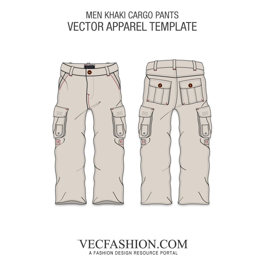 1000x1000 Military Inspired Vector Cargo Pants