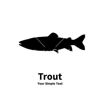Silhouette Of Trout Vector Trout Logos Fish Logo, Trout 380x400 Silhouette Of Trout Vector Trout Logos Fish Logo, Trout