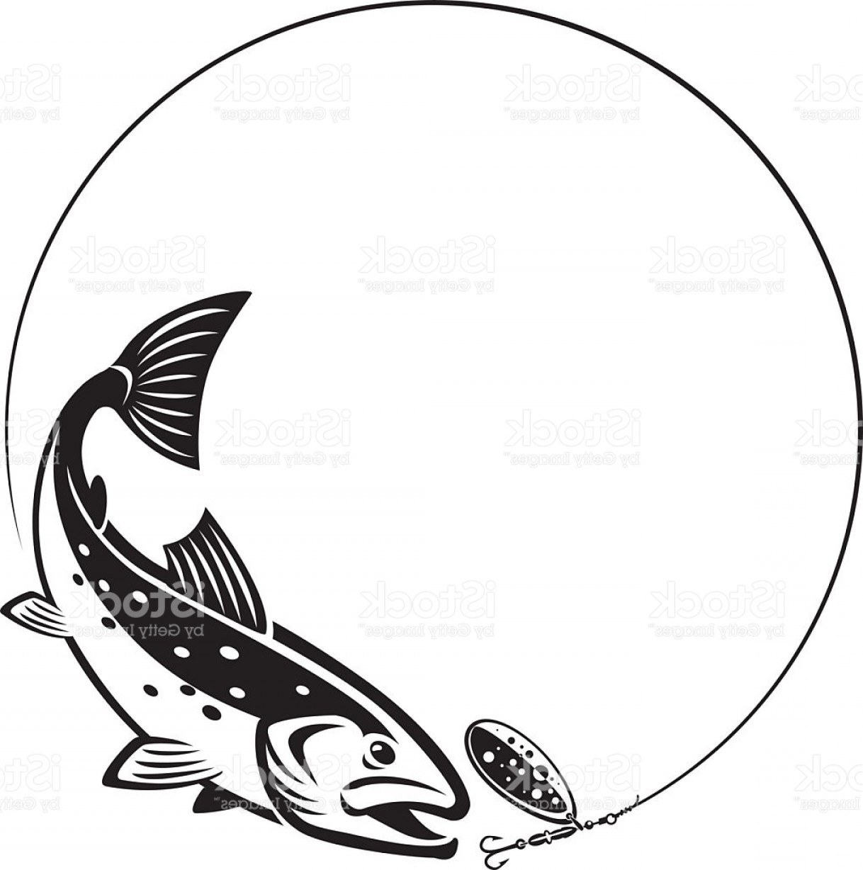 Download Trout Silhouette Vector at Vectorified.com | Collection of ...
