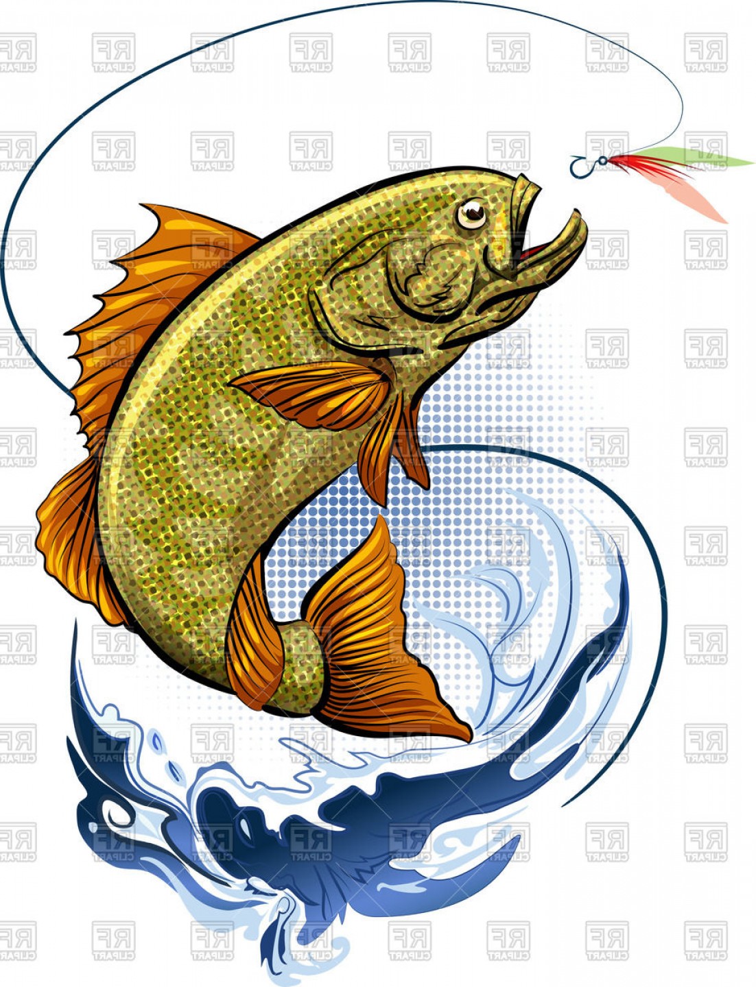 Fishing Trout Fish Jump Out Water After A Hook With Feather Bait 1102x1440 Fishing Trout Fish Jump Out Water After A Hook With Feather Bait