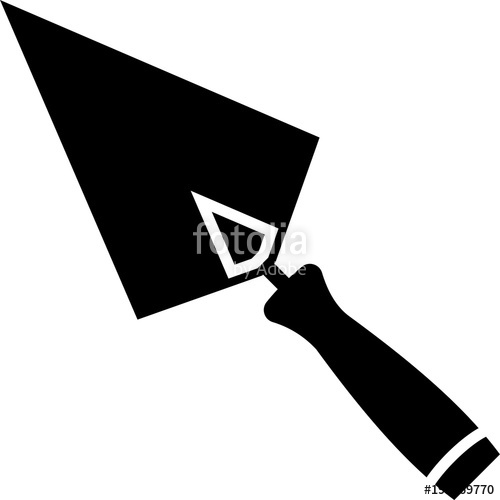 500x500 Trowel Icon, Trowel Stock Image And Royalty Free Vector