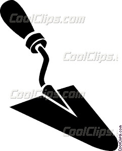 242x300 Trowel Vector Clip Art