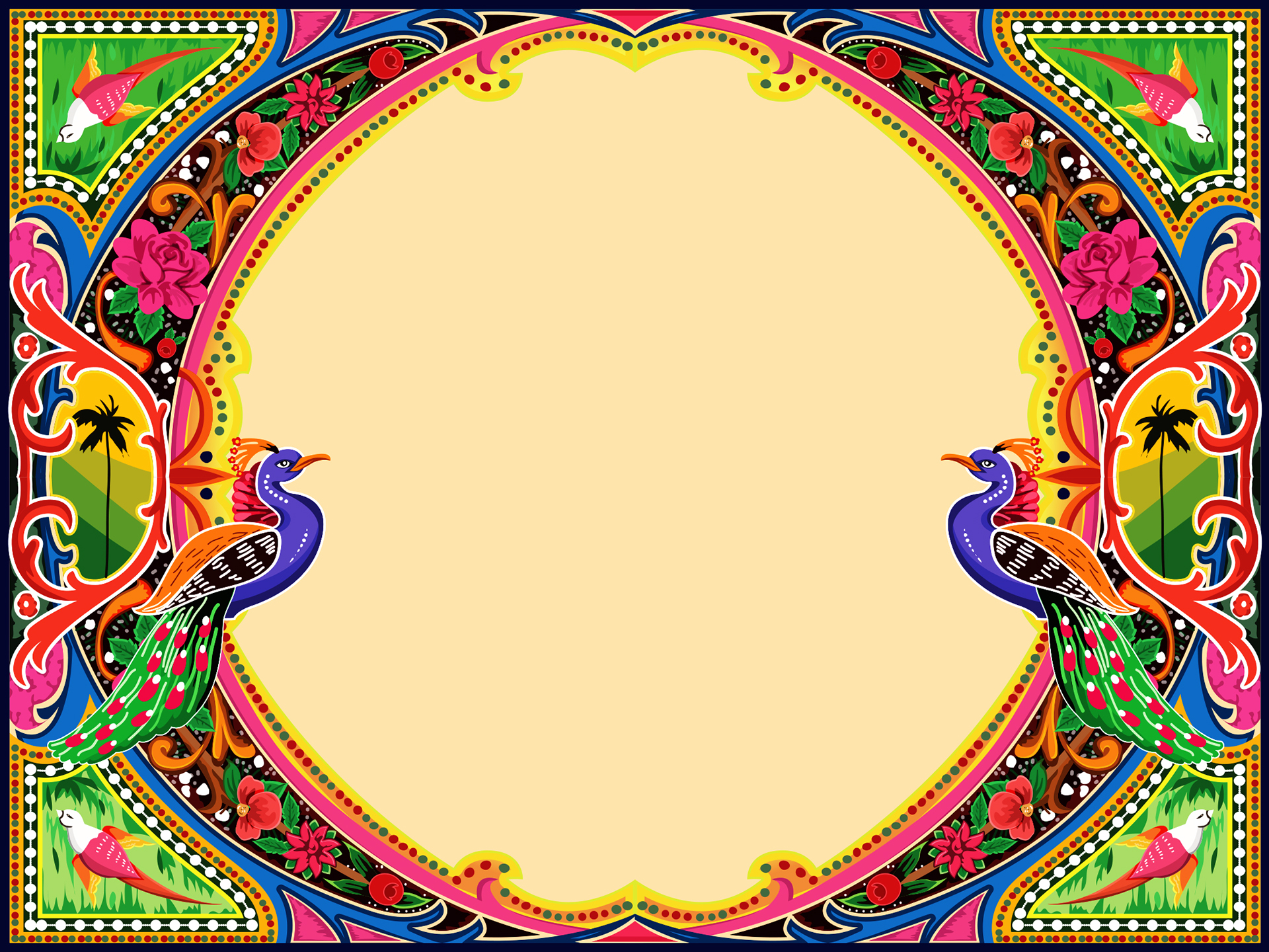 1920x1440 Truck Art Wedding Cardframe On Behance