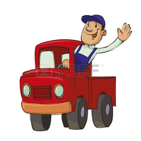 450x450 Free Collection Of Driver Clipart Truck Driver Download