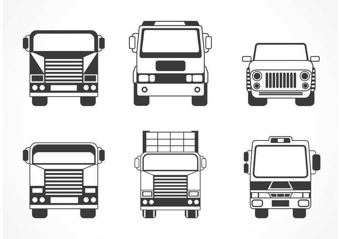 700x490 Truck Free Vector Art