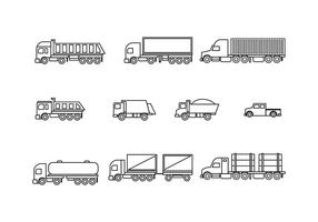 286x200 Truck Free Vector Art