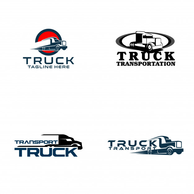 626x626 Truck Logo Vector Premium Download