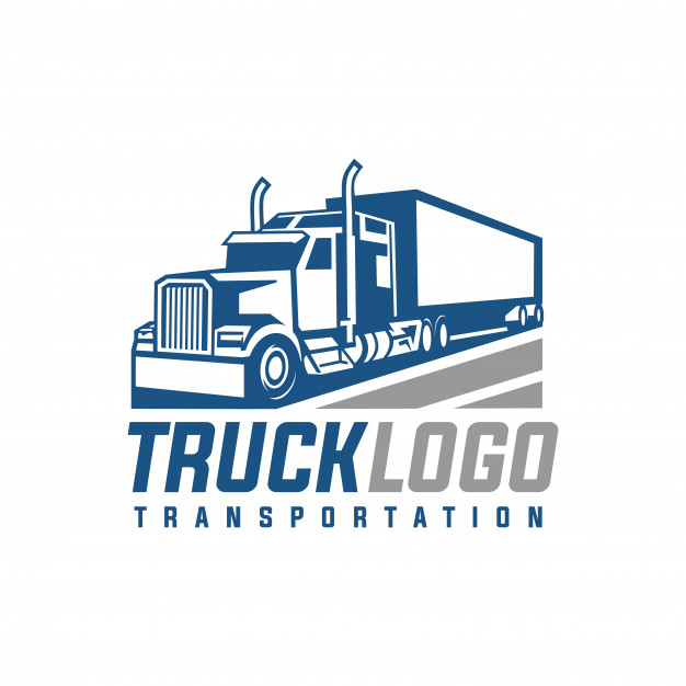 626x626 Truck Logo Vector Vector Premium Download