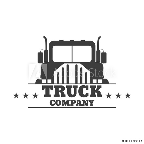 500x500 Truck Logo Vector For Your Design