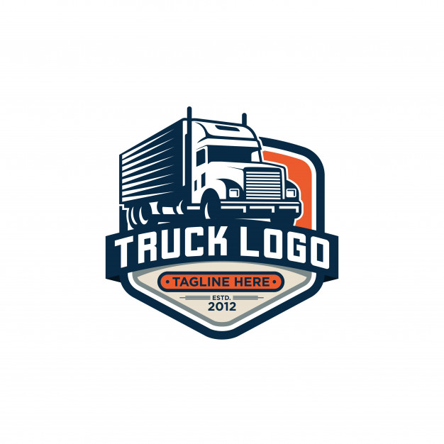 626x626 Truck Logo Vector Stock Image Vector Premium Download