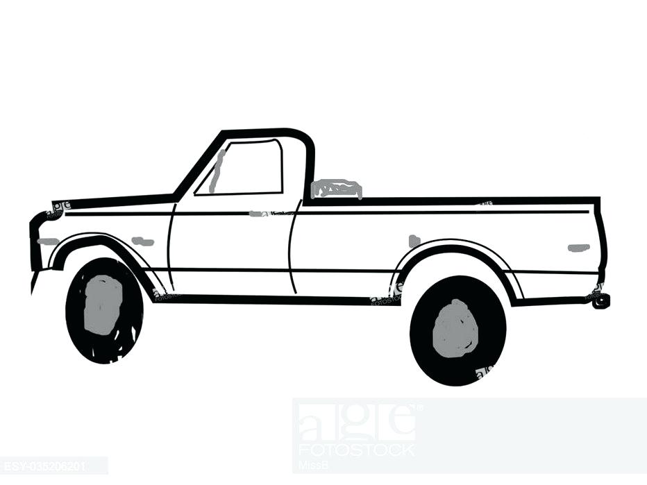 Free Free 171 Svg Lowered Truck Outline SVG PNG EPS DXF File