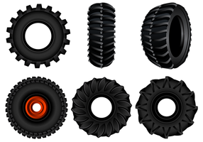 286x200 Truck Tire Free Vector Art