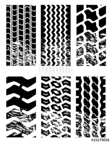 389x500 Truck Tyre Tracks Stock Image And Royalty Free Vector