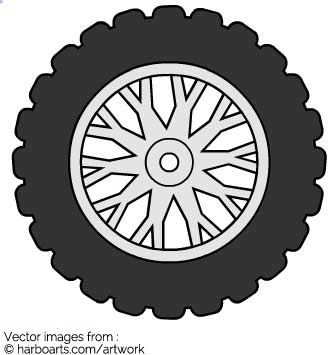 335x355 Download Truck Wheel