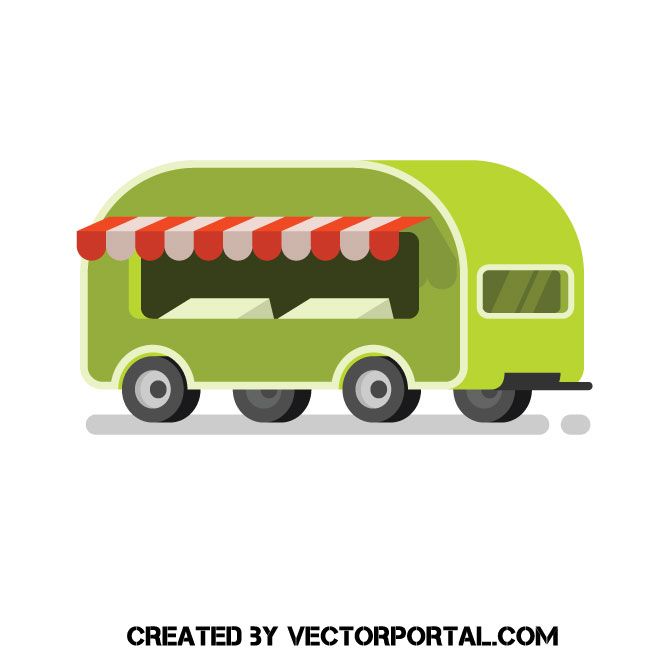 660x660 Food Truck Vector Image Vehicles Free Vectors Food Truck, Free