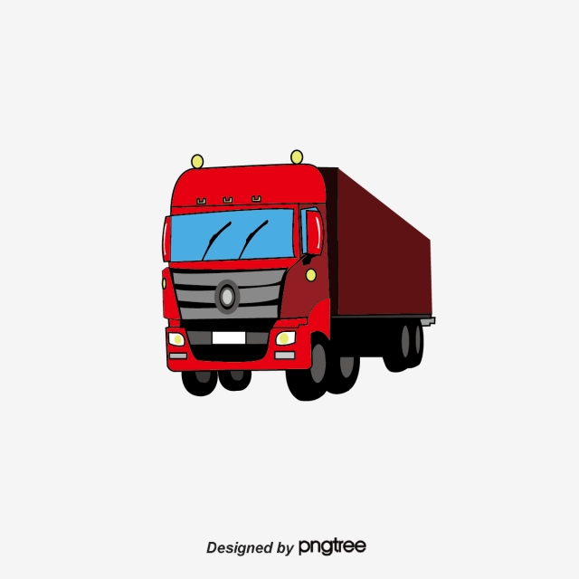 Frontal Vector Map Of Red Flat Truck, Cartoon, Plane, Vectors Png 640x640 Frontal Vector Map Of Red Flat Truck, Cartoon, Plane, Vectors Png