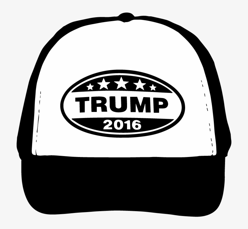 820x757 Donald Trump Hat Silhouette Vector Clip Art